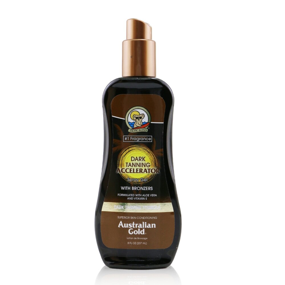 omfattende maske afsnit Australian Gold Biosine Complex Dark Tanning Accelerator Spray Gel, 8 fl oz  - Kroger