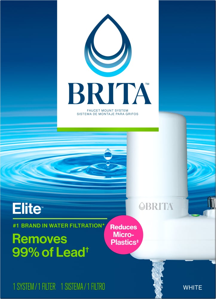 Kroger Brita Basic Faucet Filtration System White 1 Ct