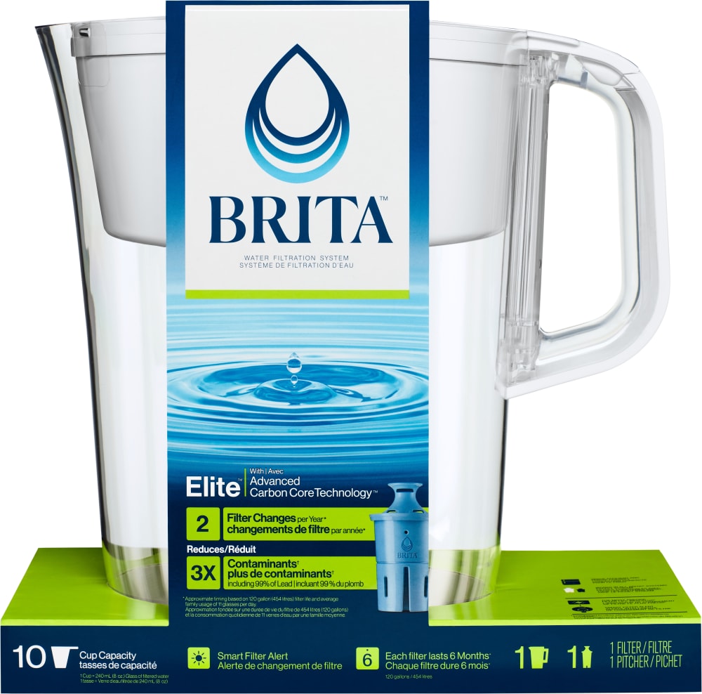 Brita 10-Cup Tahoe Elite Water Filter Water Pitcher