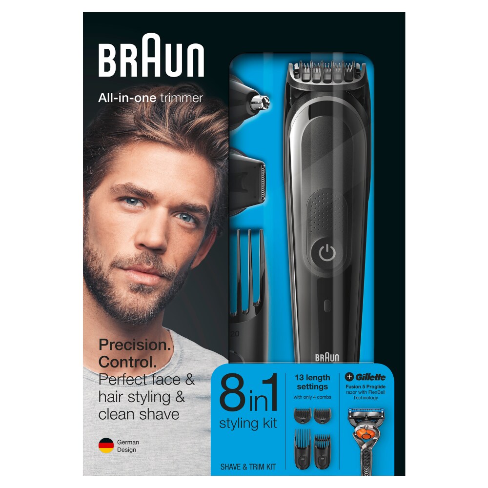 braun trimmer 8 in 1