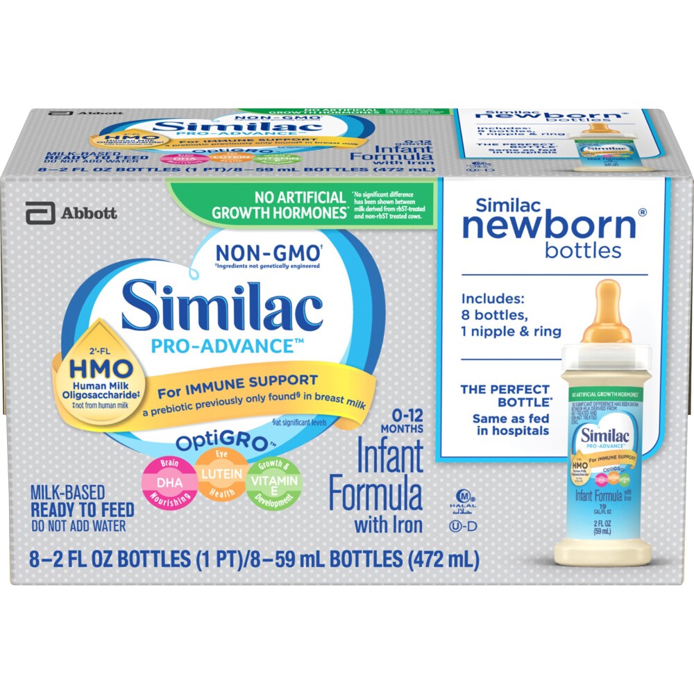 similac pro sensitive newborn bottles