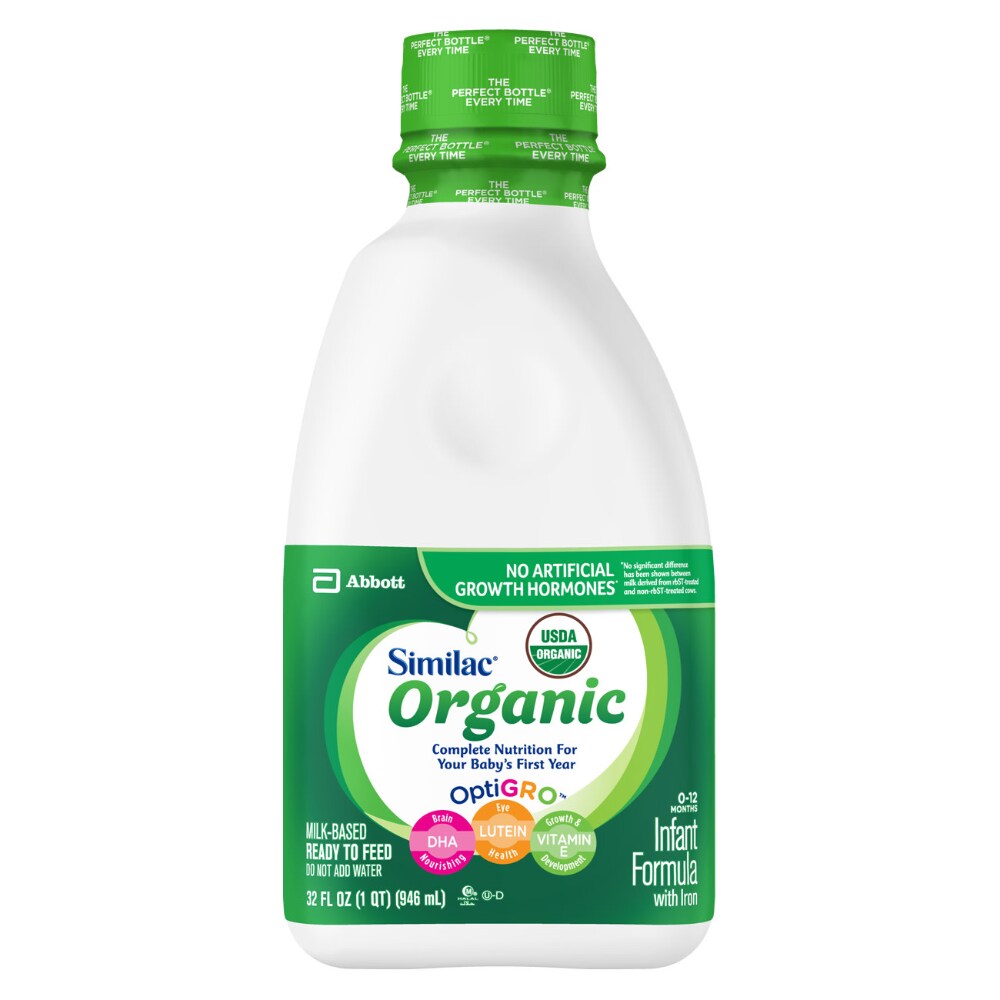 organic liquid baby formula