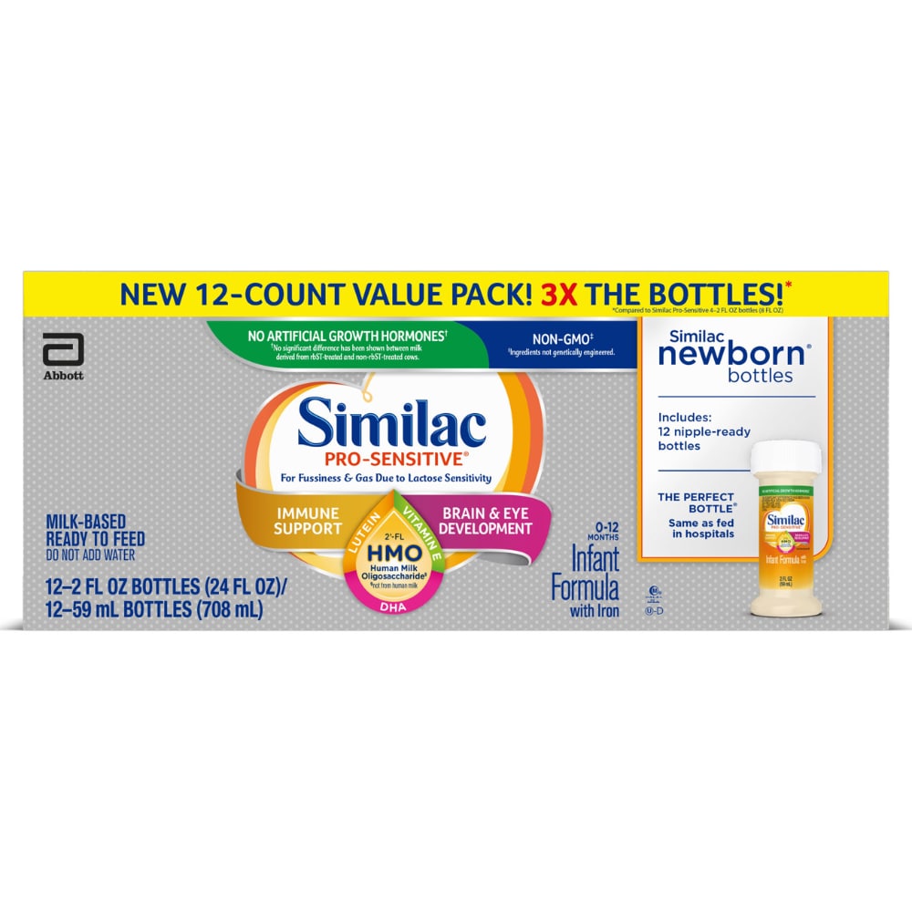 similac pro sensitive 12 oz can