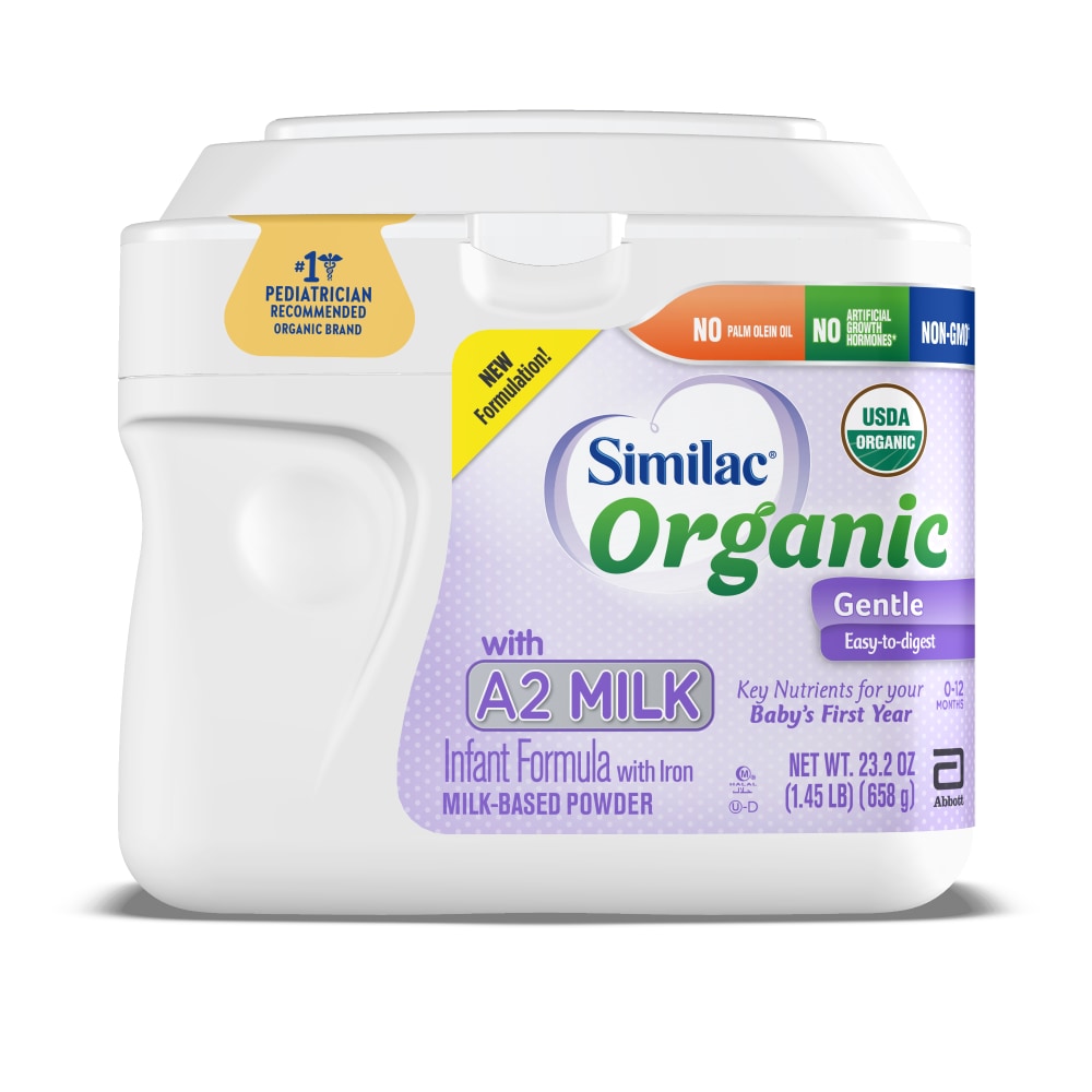 similac organic infant formula with iron