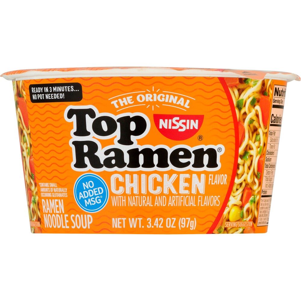 Qfc Nissin Top Ramen Chicken Flavor Bowl 3 42 Oz