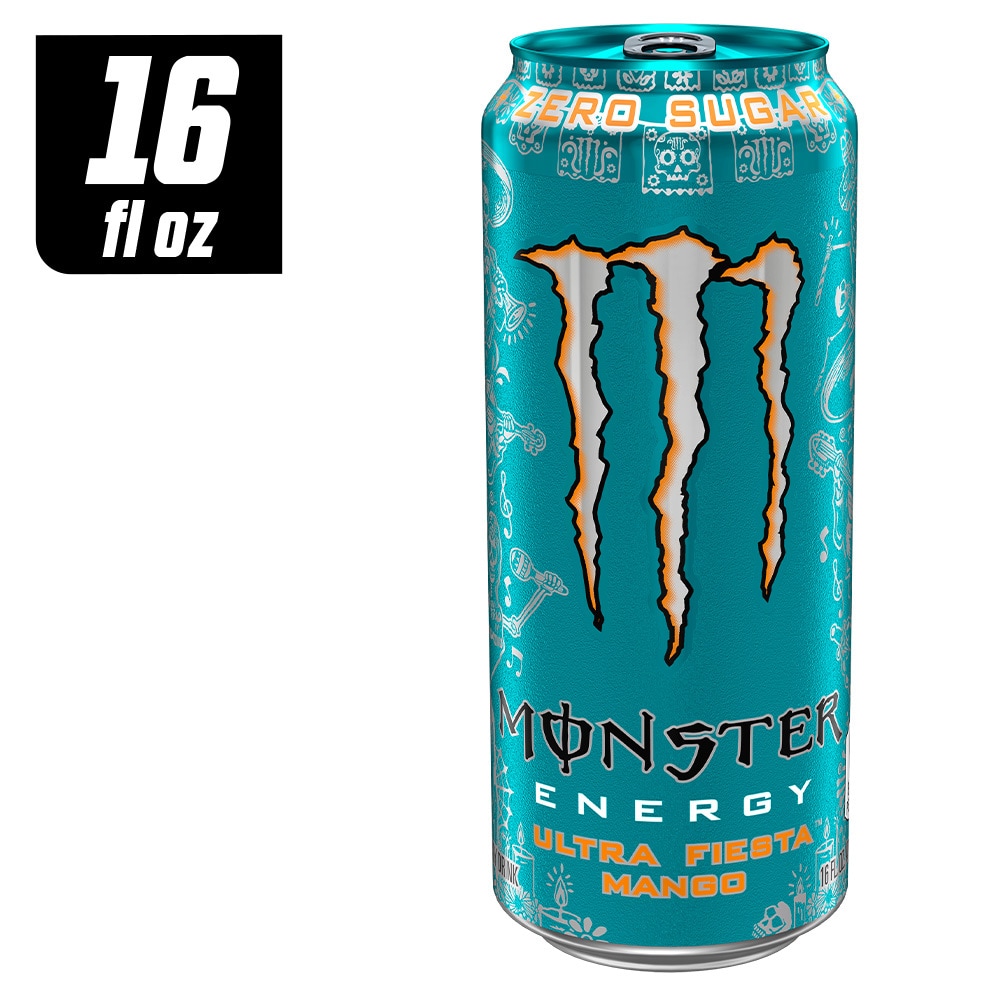 Monster Energy, Ultra Peachy Keen, Sugar Free Energy Drink, 12 fl oz, 6pk