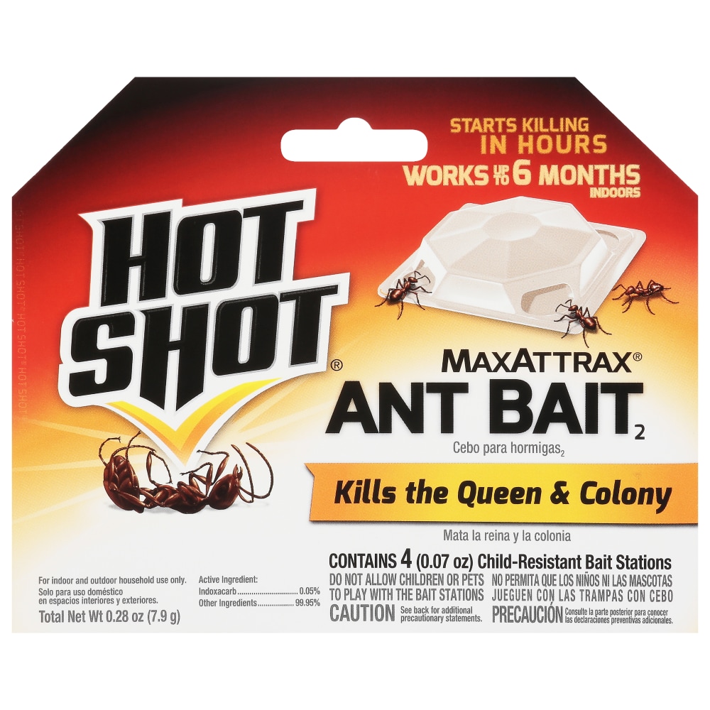 Hot Shot MaxAttrax Ant Bait 4 pk