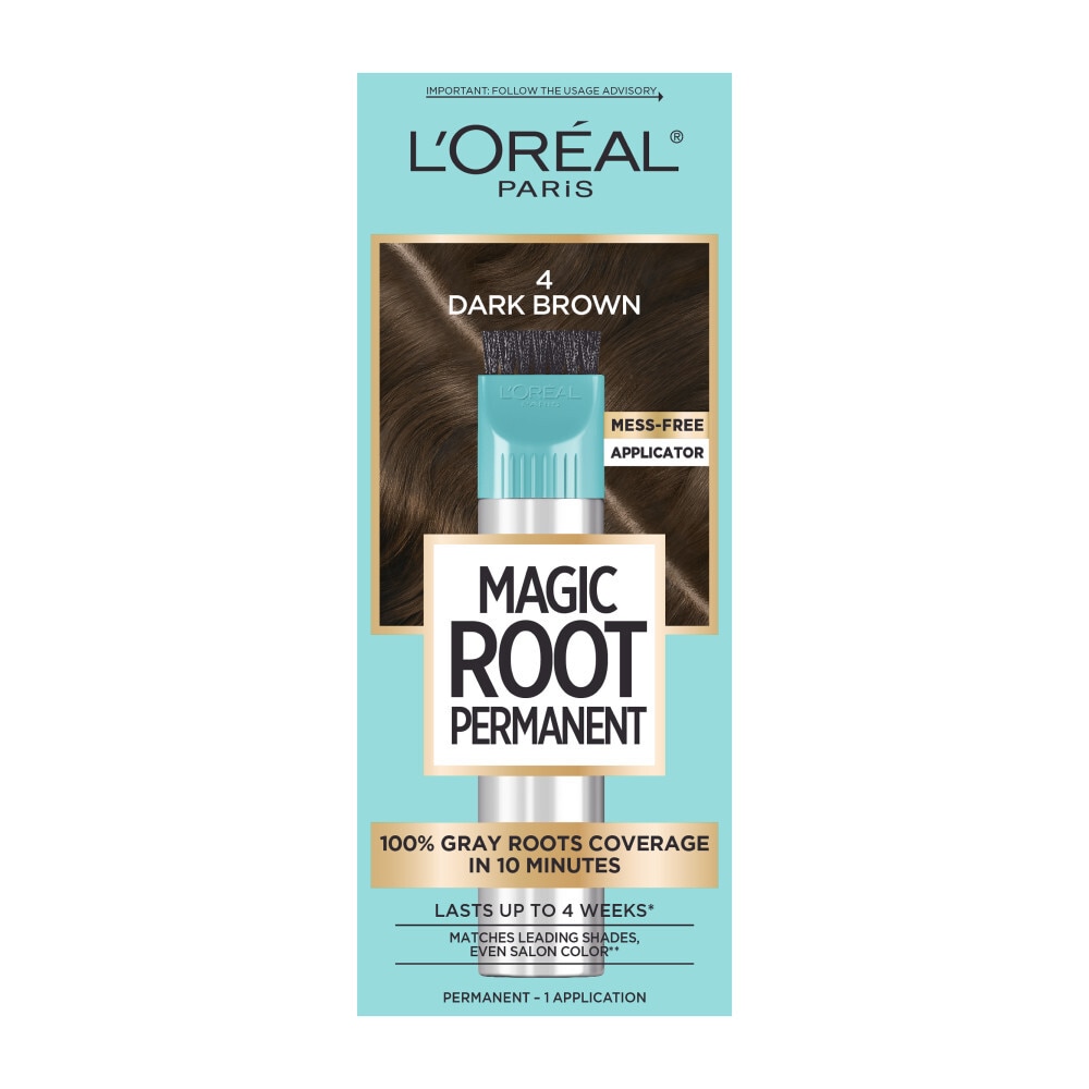 L Oreal Paris Dark Brown Root Rescue Hair Color 4 1 Ct