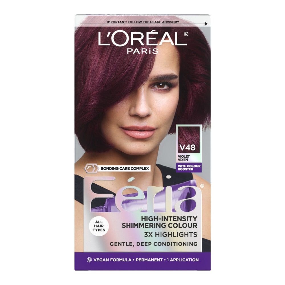 L Oreal Feria V48 Violet Vixen Hair Dye Kit 1 Ct