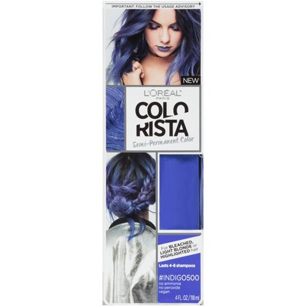 L Oreal Paris Colorista Indigo 500 Semi Permanent Hair Color 1 Ct