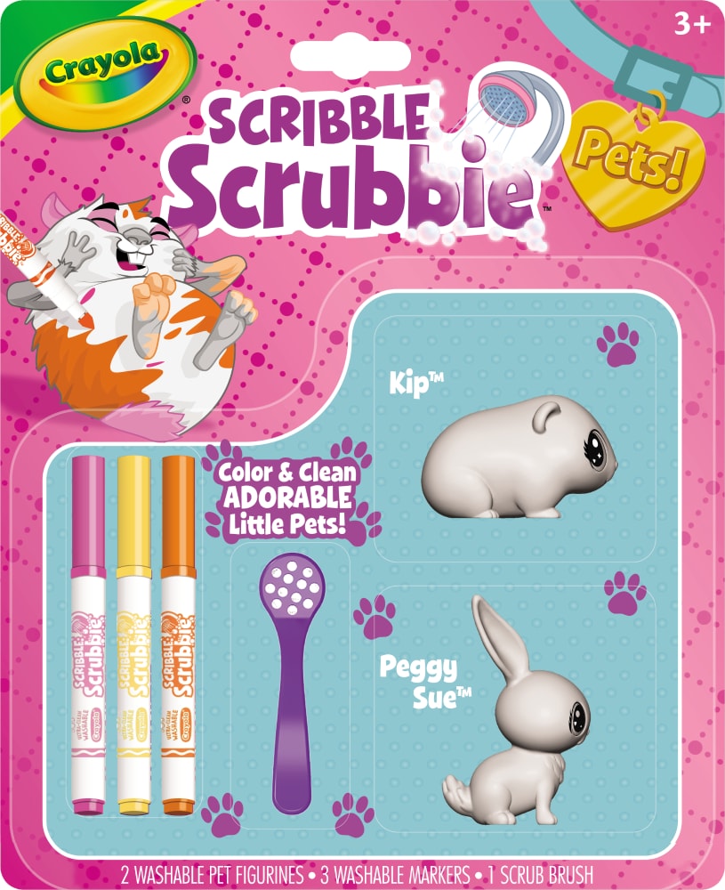 scribble scrubbie pets