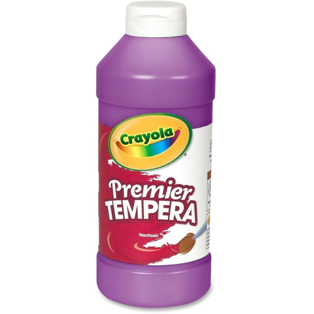 Premier Tempera Paint, Violet, 16 oz Bottle