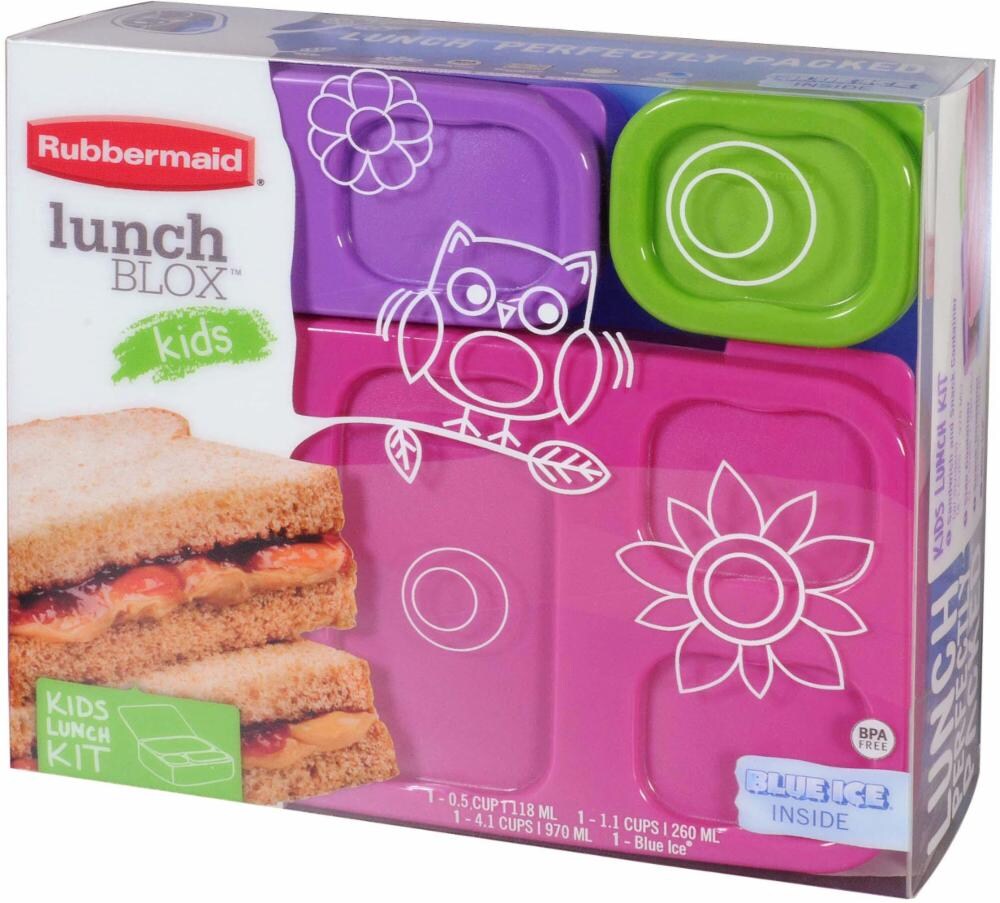flat lunch box