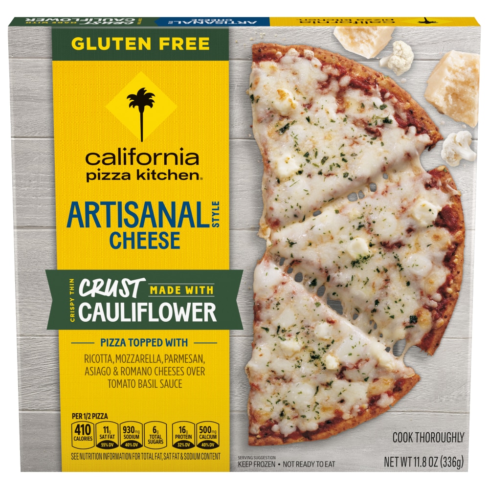 Ralphs California Pizza Kitchen Artisanal Cheese Cauliflower Thin Crust Frozen Pizza