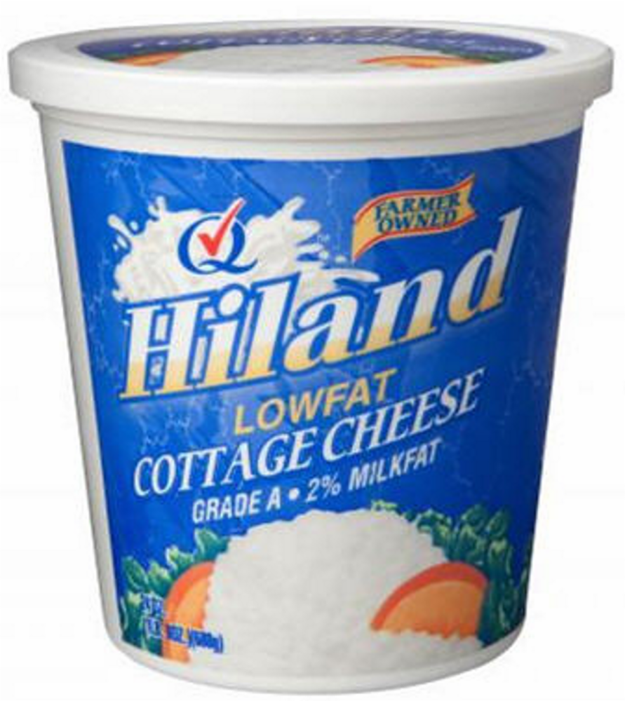 Baker S Hiland Dairy Low Fat Cottage Cheese 24 Oz