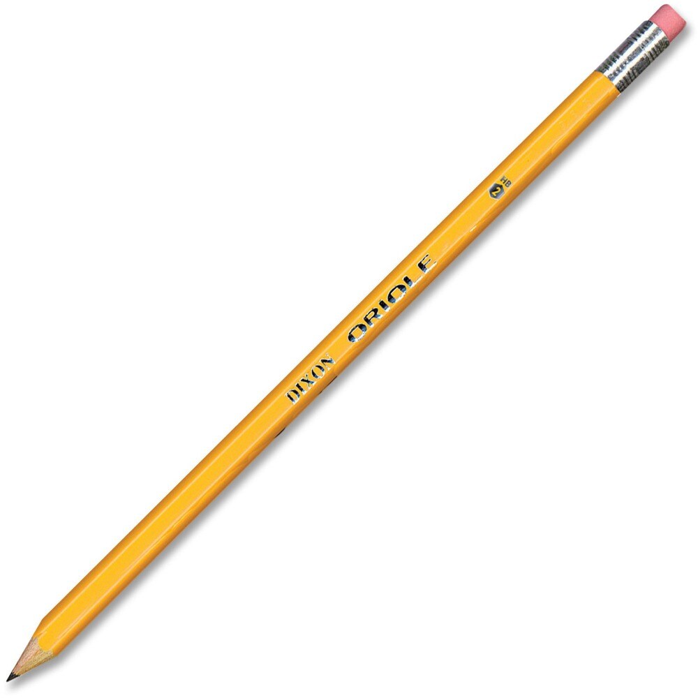 Dixon Nontoxic Chalk Sticks - #2 Lead - Black Lead - Yellow Wood Barrel - 72 / Pack Dixon Nontoxic Chalk Sticks - #2 Lead - Black Lead - Yellow Wood Barrel - 72 / Pack