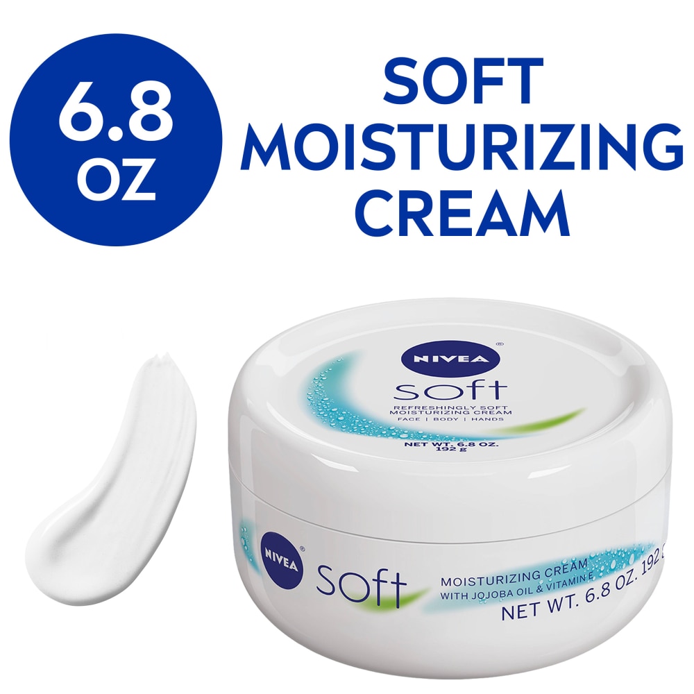 NIVEA Soft Moisturizing Creme Body, 6.8 oz - Harris Teeter NIVEA Soft Moisturizing Creme Body, 6.8 oz - Harris Teeter