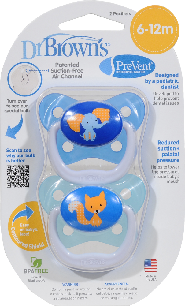 dr brown's orthodontic pacifier