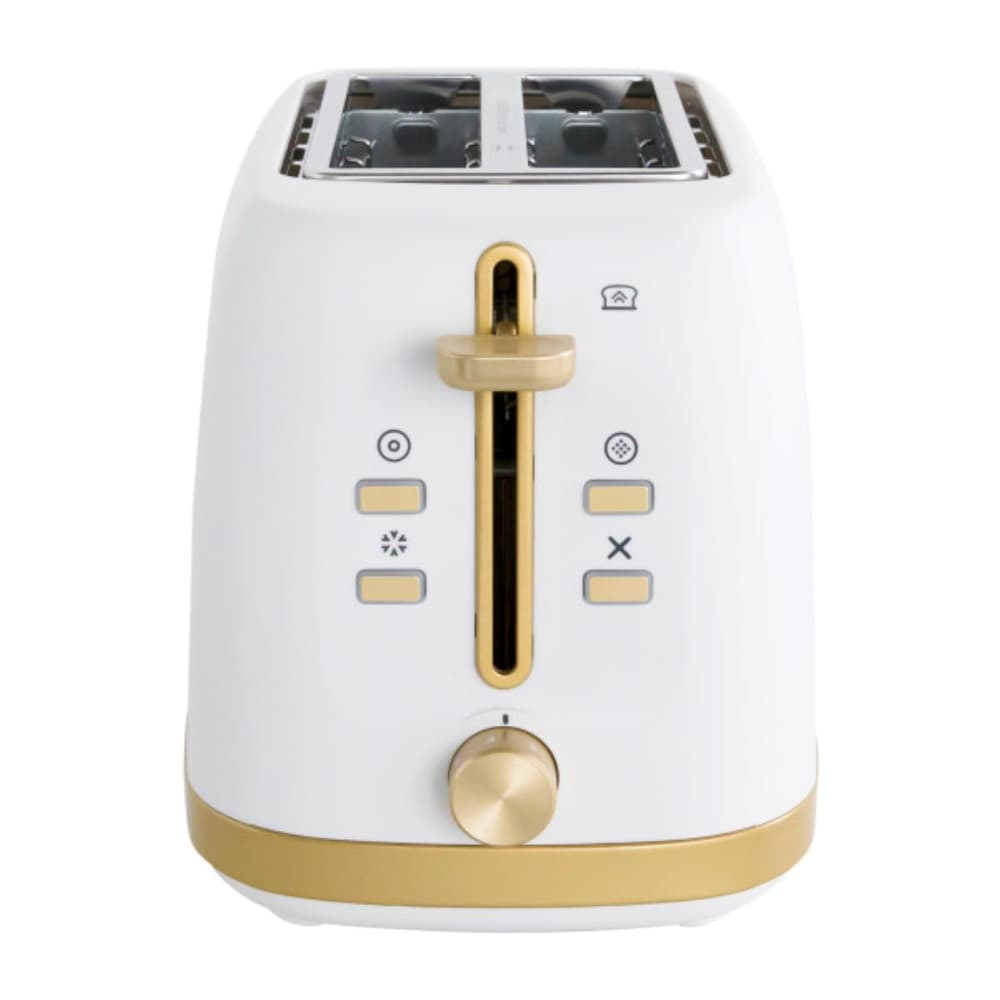 Westbend Timeless 2-Slice Toaster - White/Gold, 1 ct - Kroger Westbend Timeless 2-Slice Toaster - White/Gold, 1 ct - Kroger