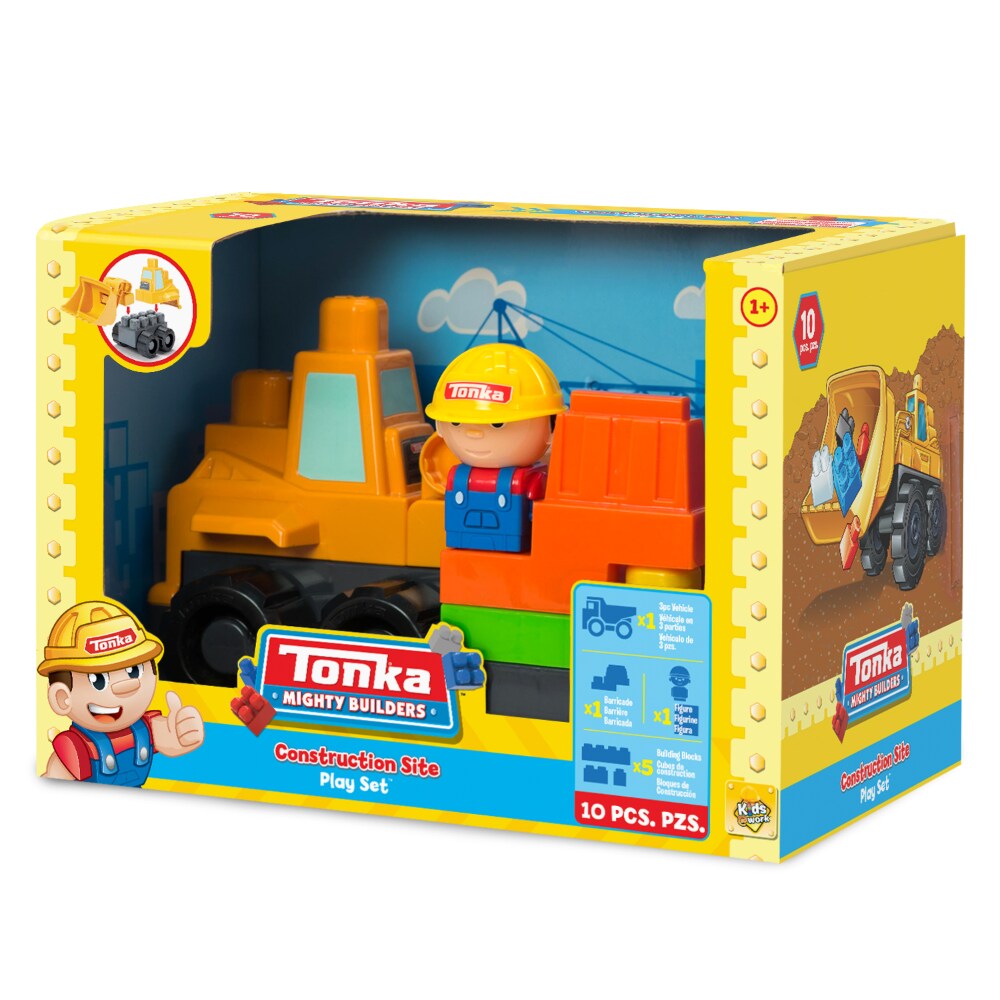 tonka mighty builders fire tuff truck