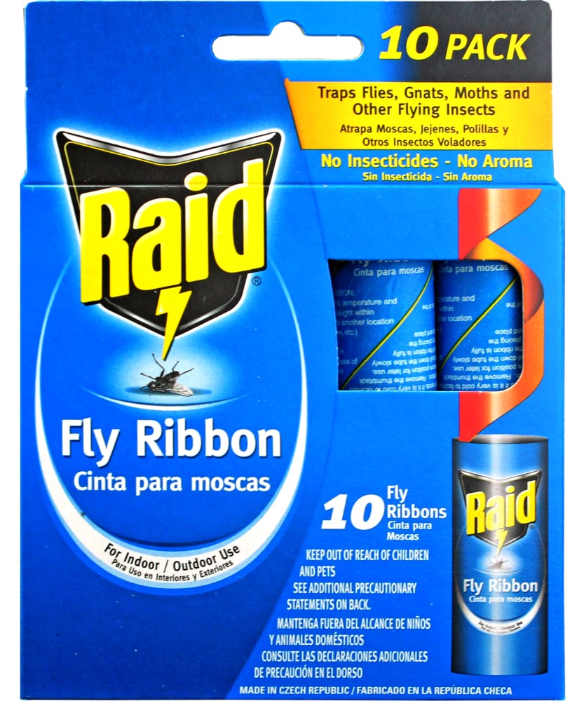 Raid® Fly & Bug Catcher Ribbon Tape Traps, 10 pk - Kroger