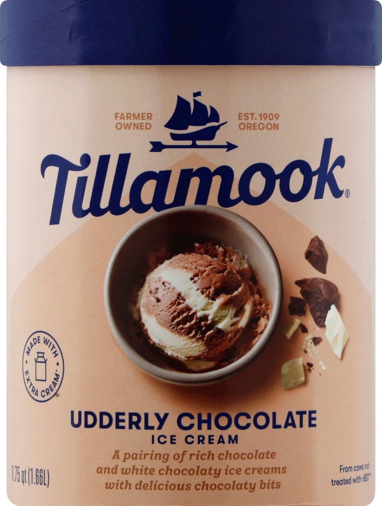 Tillamook Peaches And Cream Ice Cream