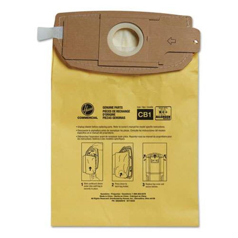 Disposable Vacuum Bags, Allergen C1, 10/Pack Disposable Vacuum Bags, Allergen C1, 10/Pack
