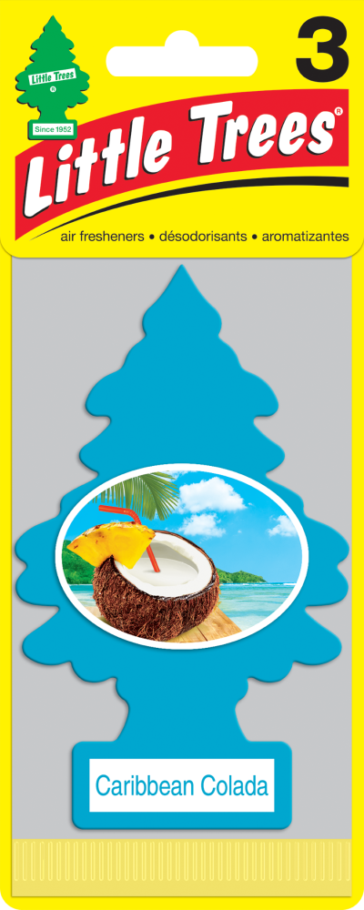 Caribbean colada air freshener sales