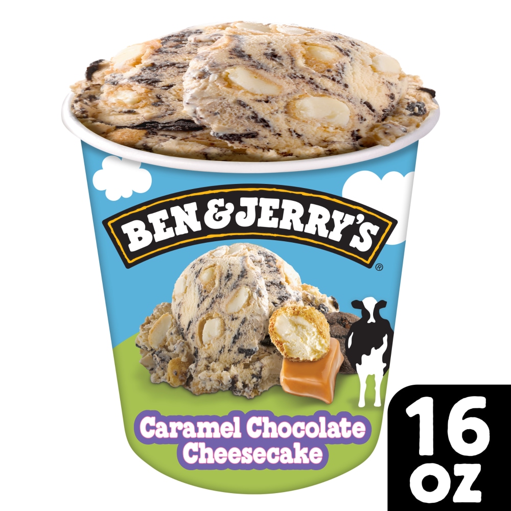 Fred Meyer Ben Jerry S Caramel Chocolate Cheesecake Truffles Ice Cream 1 Pt