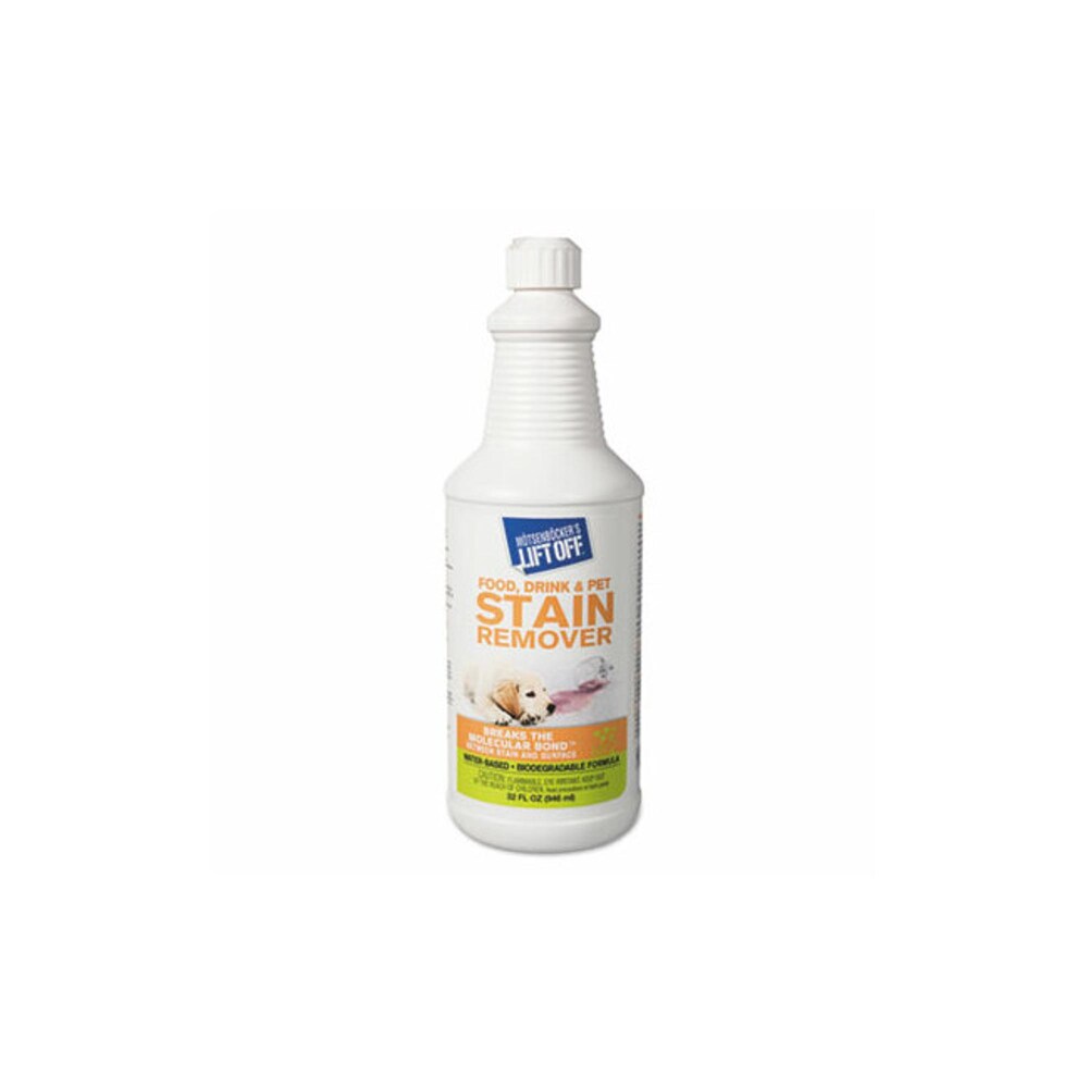 Food/Beverage/Protein Stain Remover, 32 oz Pour Bottle