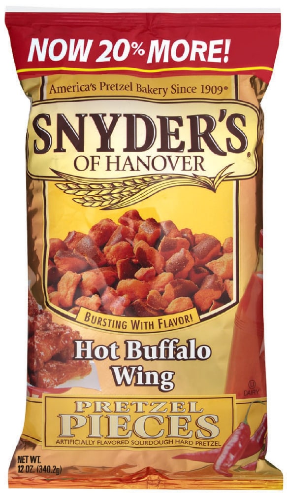 Snyder's Hanover® Buffalo Wing Pretzel 12 oz -