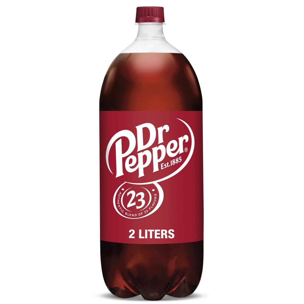 Dr Pepper® Soda Bottle, 2 liter
