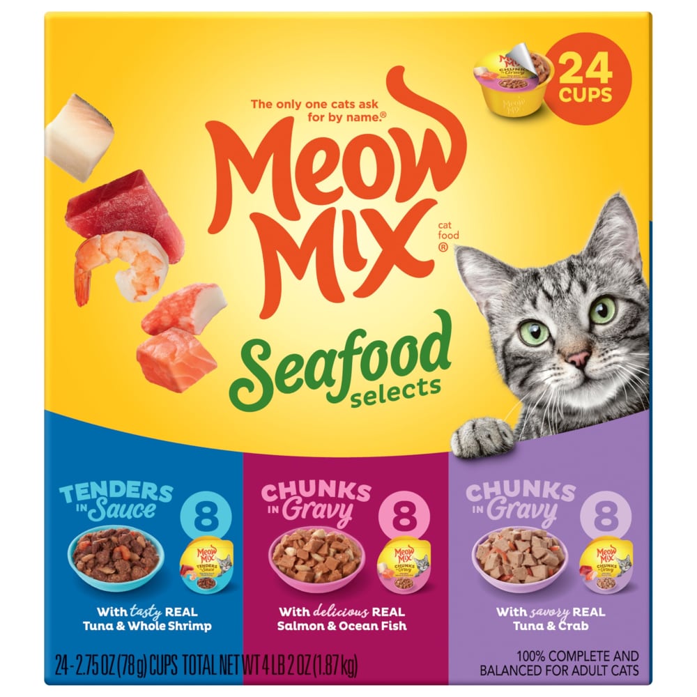 meow mix kitten wet food