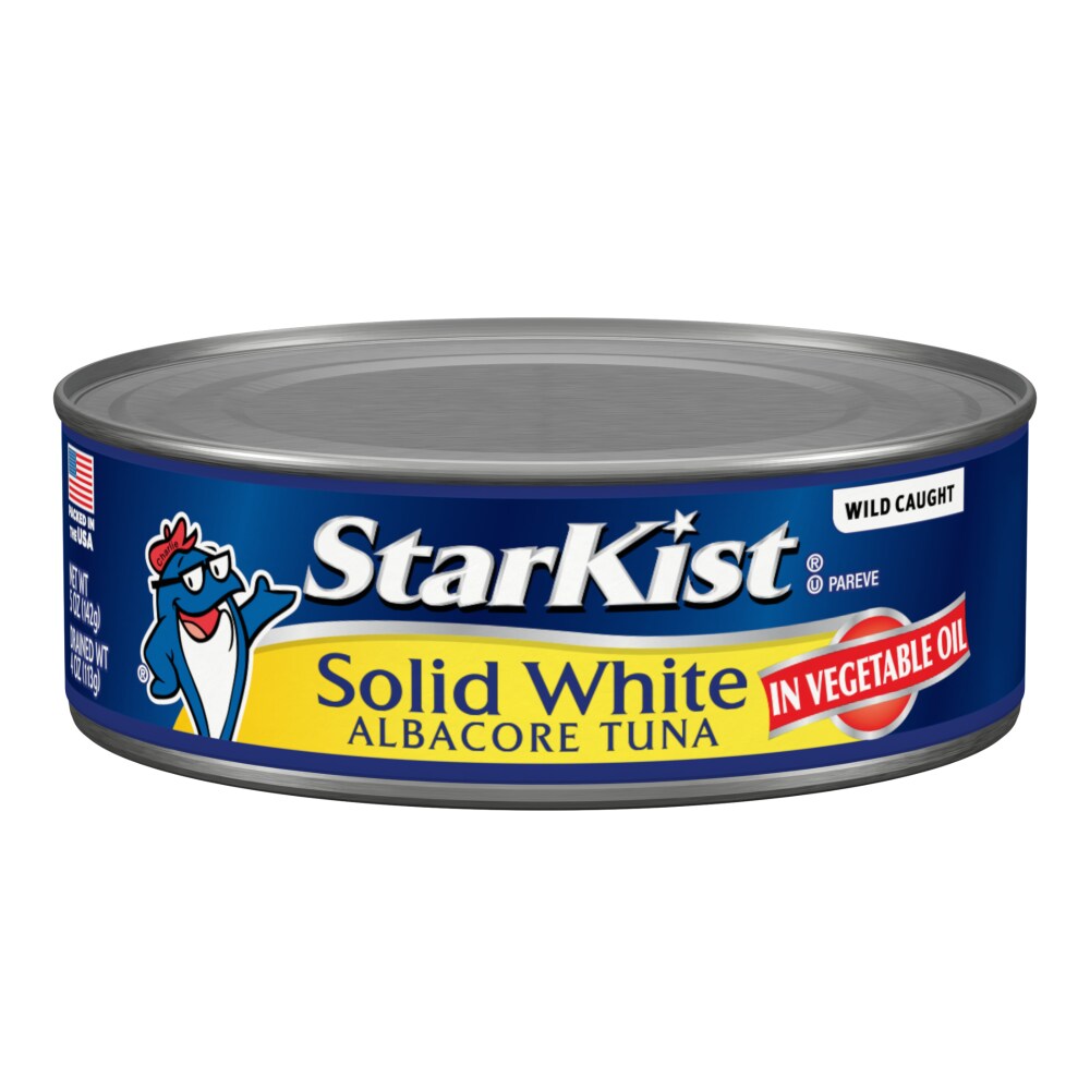 King Soopers Starkist Solid White Albacore Tuna In Vegetable Oil 5 Oz