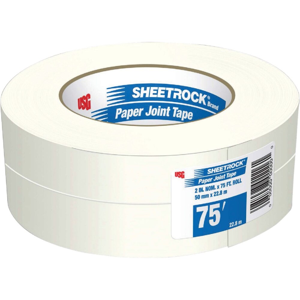 USG Sheetrock Brand 2-1/16 in. x 75 ft. Paper Drywall Joint Tape
