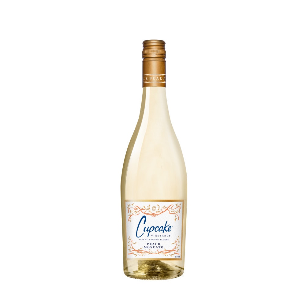 Cupcake Vineyards Signature Sweets Peach Moscato Italy Wine 750 ml Foods Co