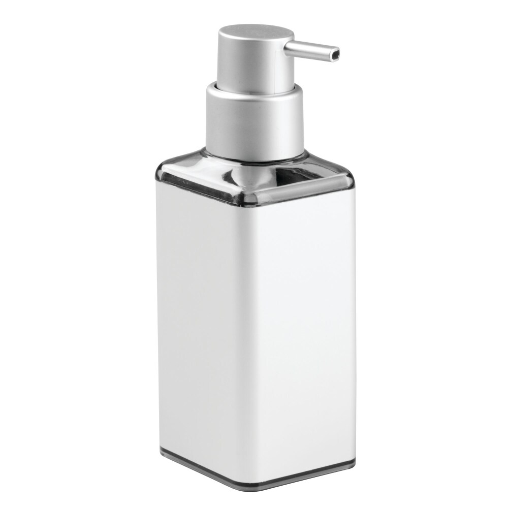 silver soap pump