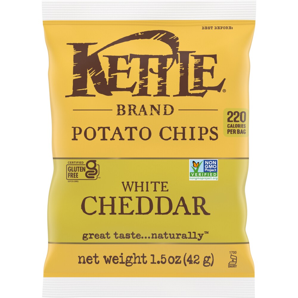 Food 4 Less Kettle Brand New York Cheddar Potato Chips 1 5 Oz