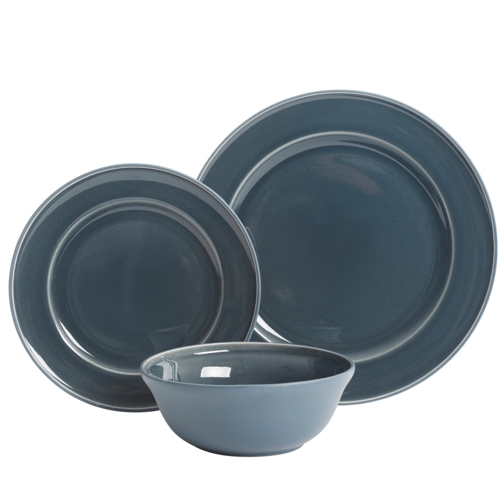 blue dinnerware sets