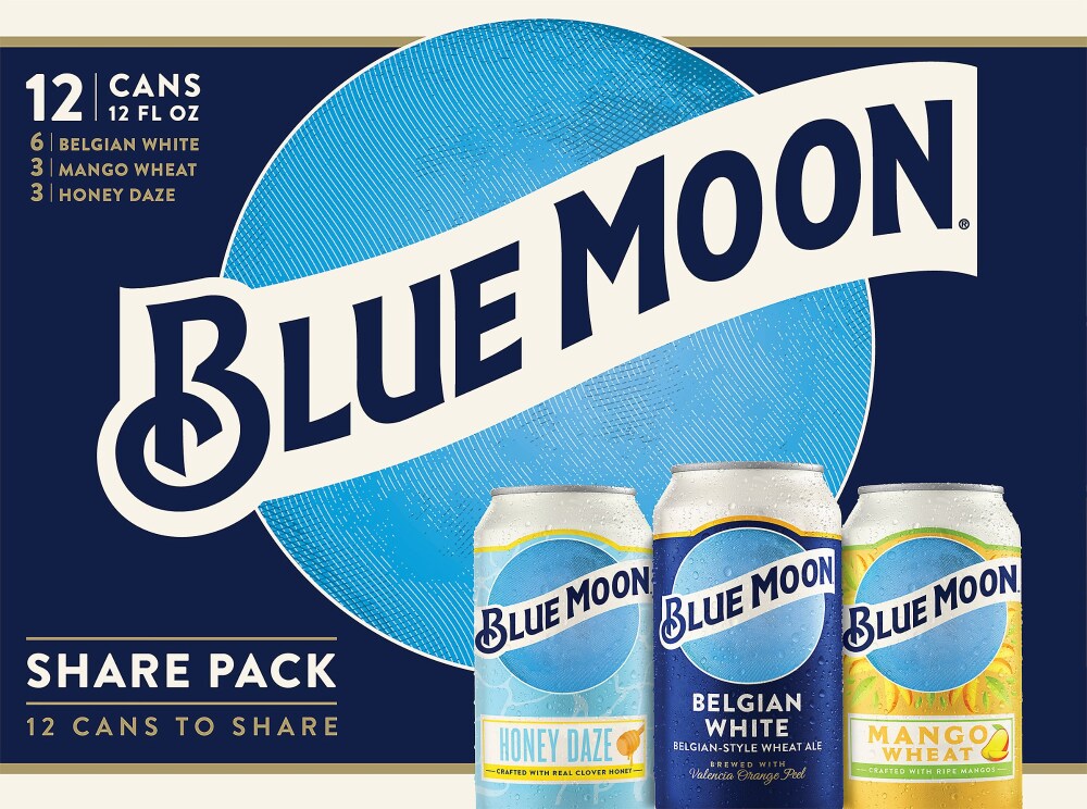 Blue Moon® Variety Share Pack, 12 cans / 12 fl oz - Harris