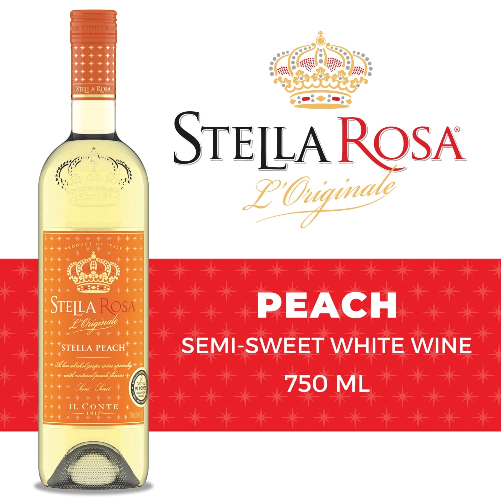 Kroger Stella Rosa L Originale Stella Peach Wine 750 Ml