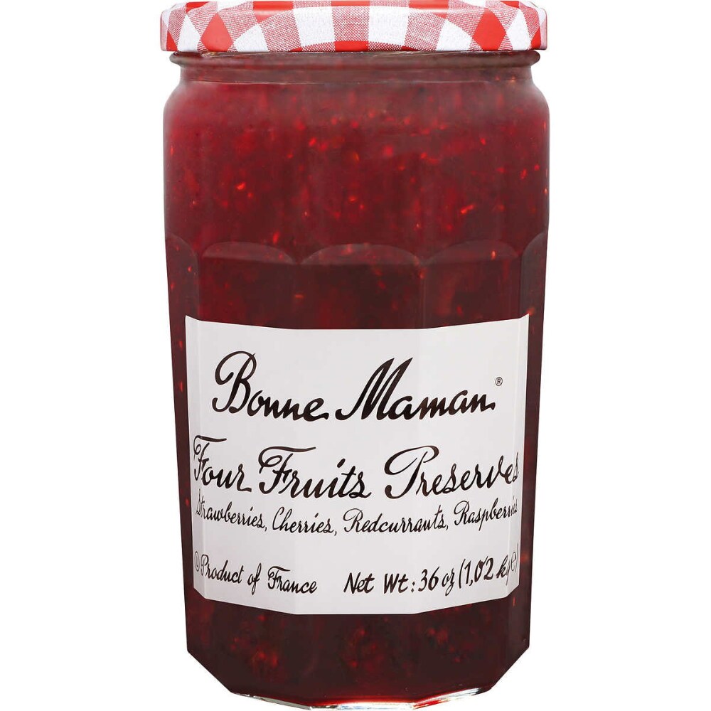 Bonne Maman Four Fruits Preserve, 36 Ounce