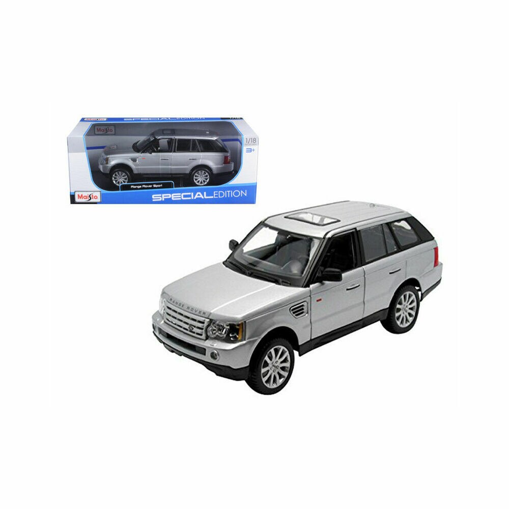 1/18 箱入り ミニカー Range Rover Sport ブラック レンジ