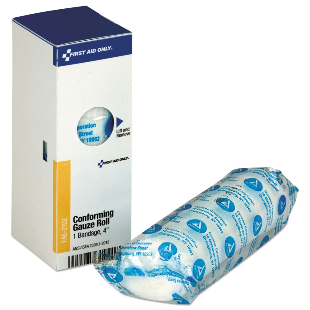Gauze Refill for ANSI-Compliant First Aid Kit, Conforming, 4 x 2.44 Gauze Refill for ANSI-Compliant First Aid Kit, Conforming, 4 x 2.44