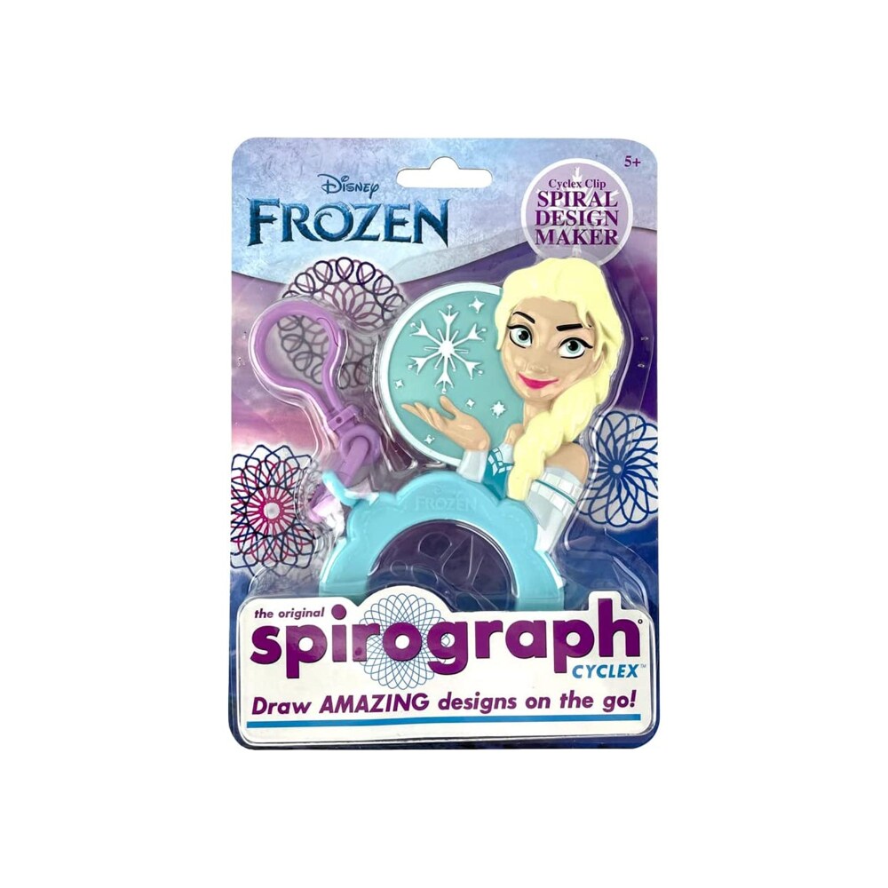 Elsa Spirograph Cycles Clip Elsa Spirograph Cycles Clip