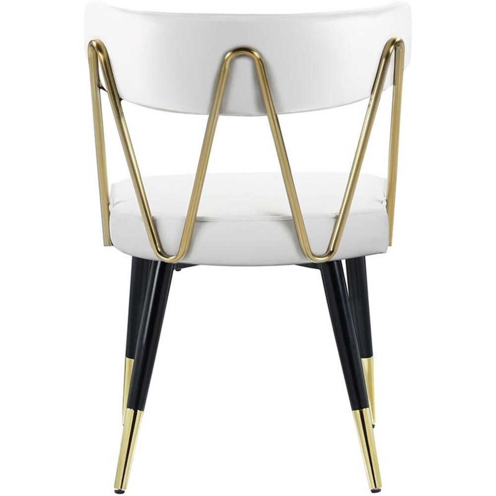 Meridian Furniture Rheingold Faux Leather Dining Chair