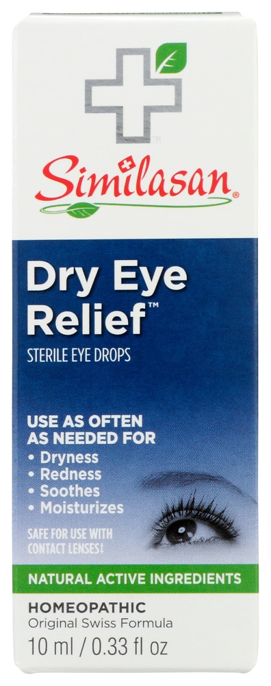 plain saline eye drops