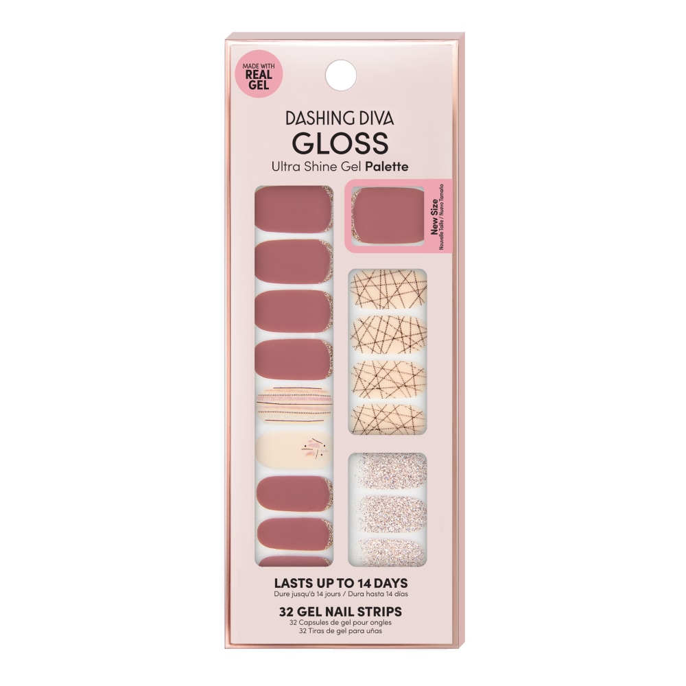 Slagter Dekan Litterær kunst Dashing Diva GS66 Inside Edition Gloss Gel Nail Strip, 32 pc - Dillons Food  Stores