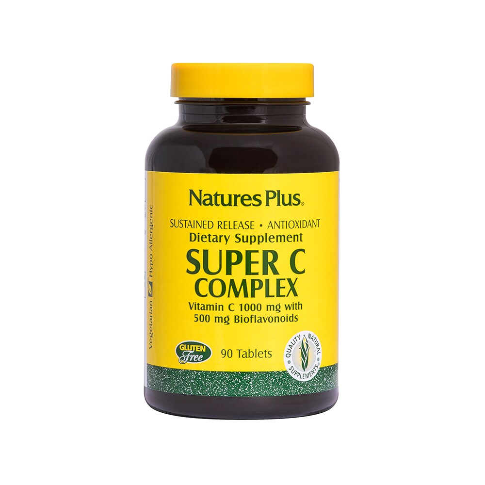 Natures Plus Super C Complex Tablets 1000mg 90 Count 90 Ct Dillons Food Stores