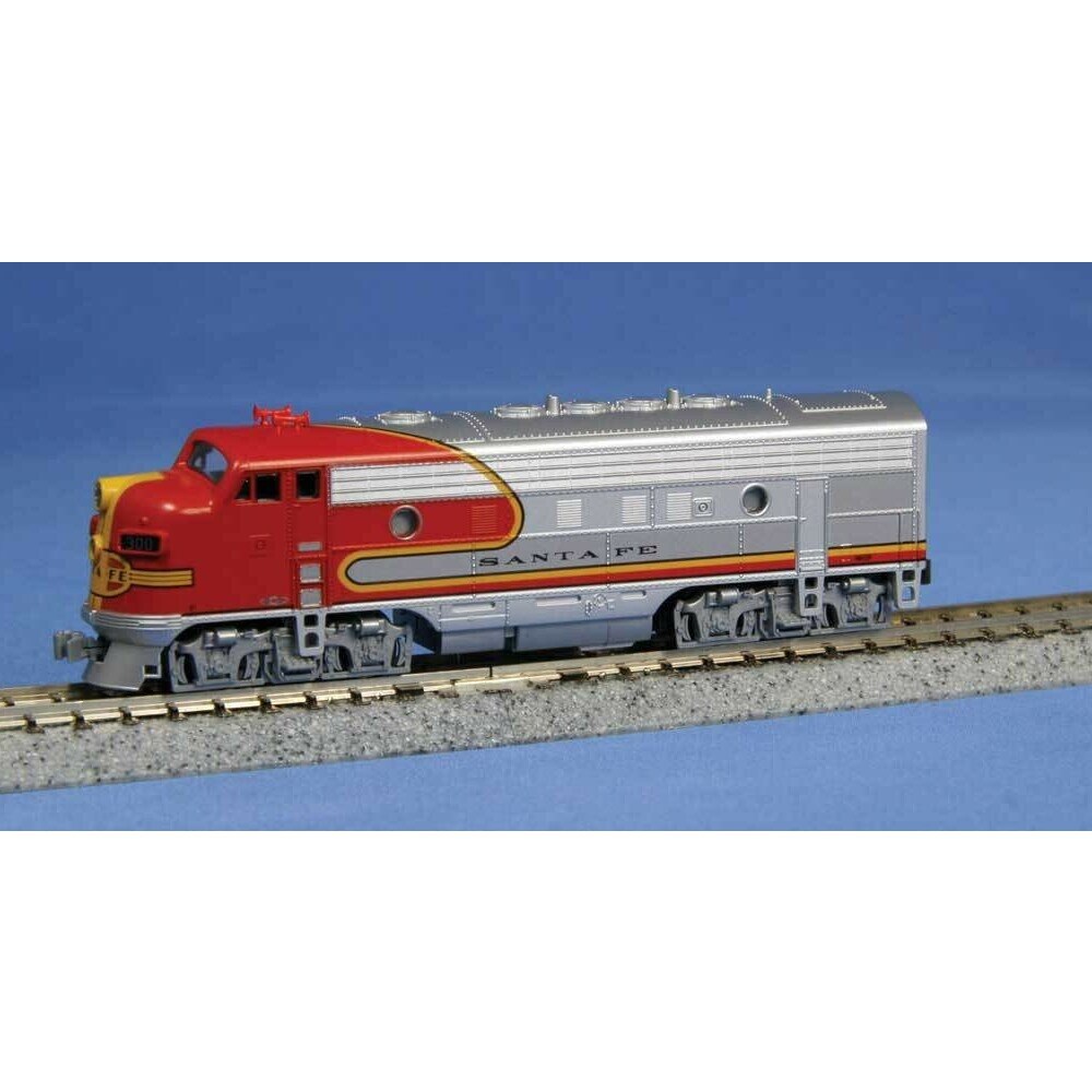 Kato KAT1762121DCC N Scale Santa Fe EMD F7A Diesel Warbonnet